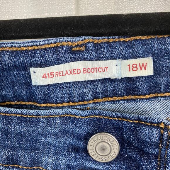 Levi’s Relaxed Bootcut Jeans Sz.18W - Picture 6 of 12